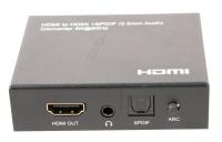 HDMI-audio-extractor met SPDIF en 3,5mm stereo-uitgang